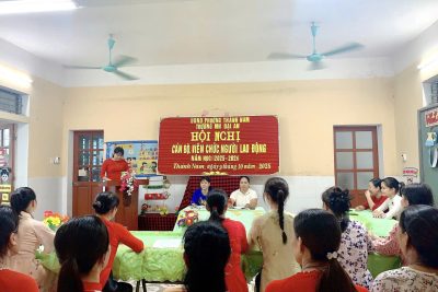 HỘI NGHỊ CÁN BỘ, VIÊN CHỨC, NGƯỜI LAO ĐỘNG NĂM HỌC 2025-2026